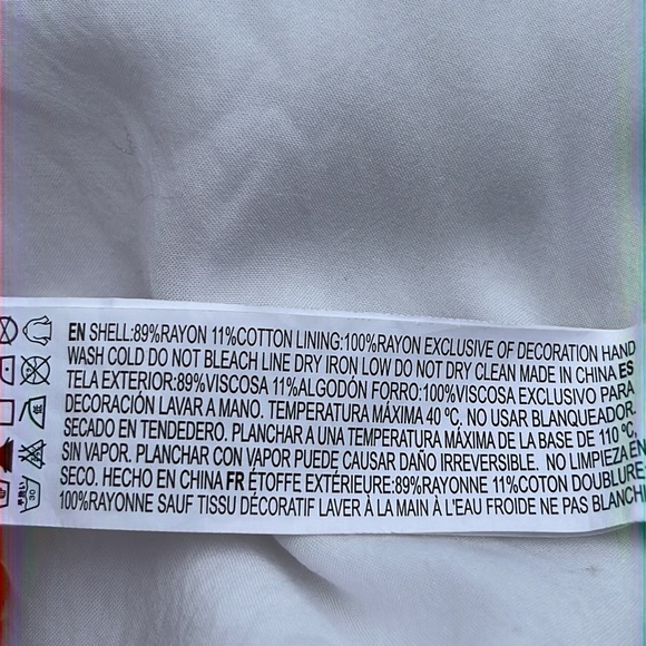 Forever 21 white 1-piece romper M-L - Picture 7 of 11